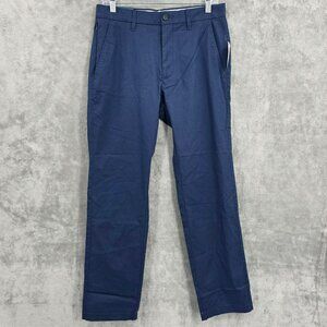 Cole Haan Grand OS Dress Slacks Pants 30x30 Dark Blue Iris Performance Chino New